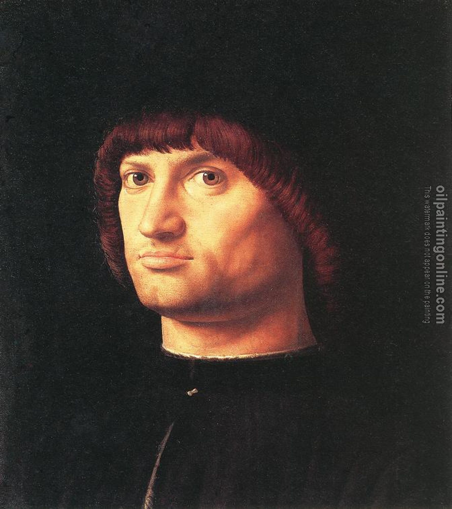 Messina, Antonello da - Portrait of a Man (Condottiere)